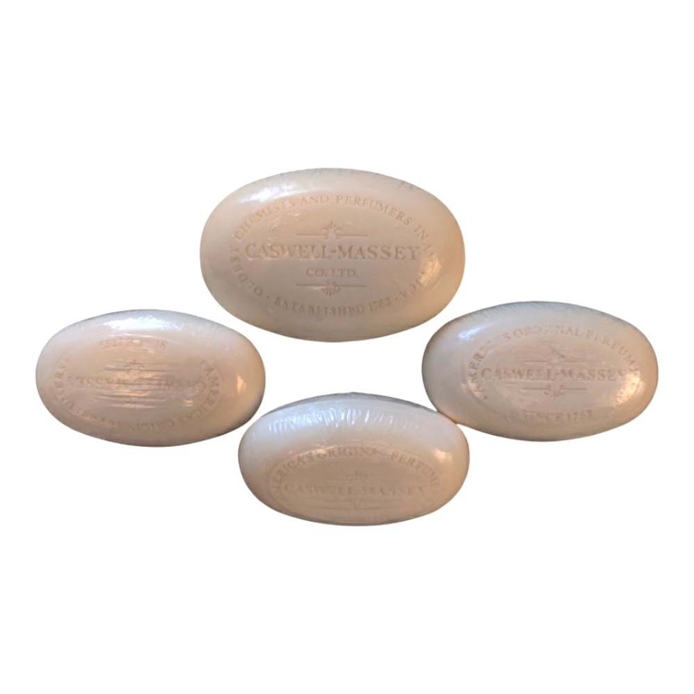 4 BARS CASWELL MASSEY ORIGINAL BAR SOAP